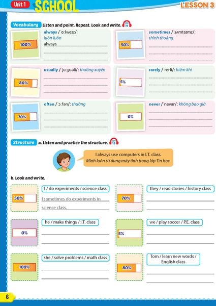 Tiếng Anh 5 i-Learn Smart Start - Notebook (Vở tập viết)