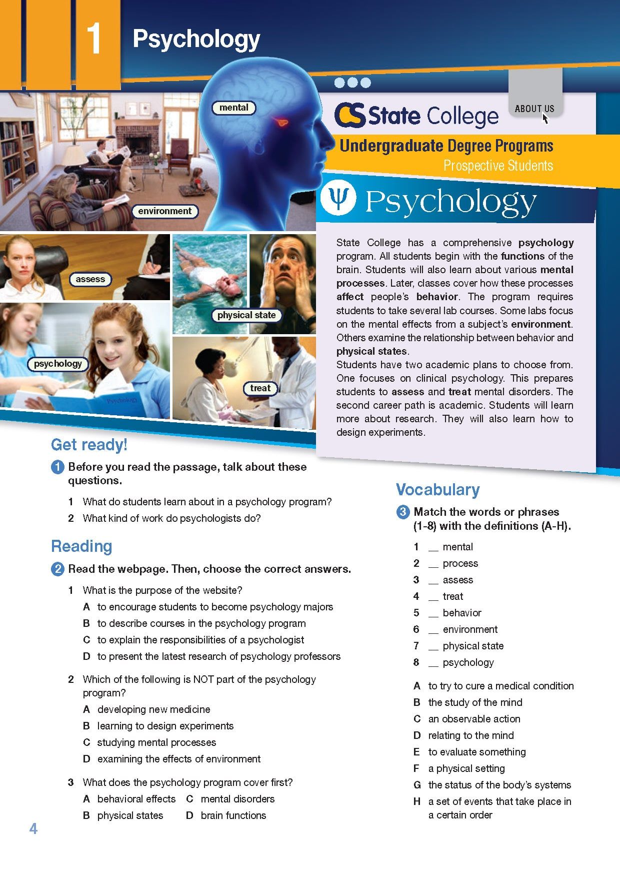 Career Paths Psychology (Esp) Student