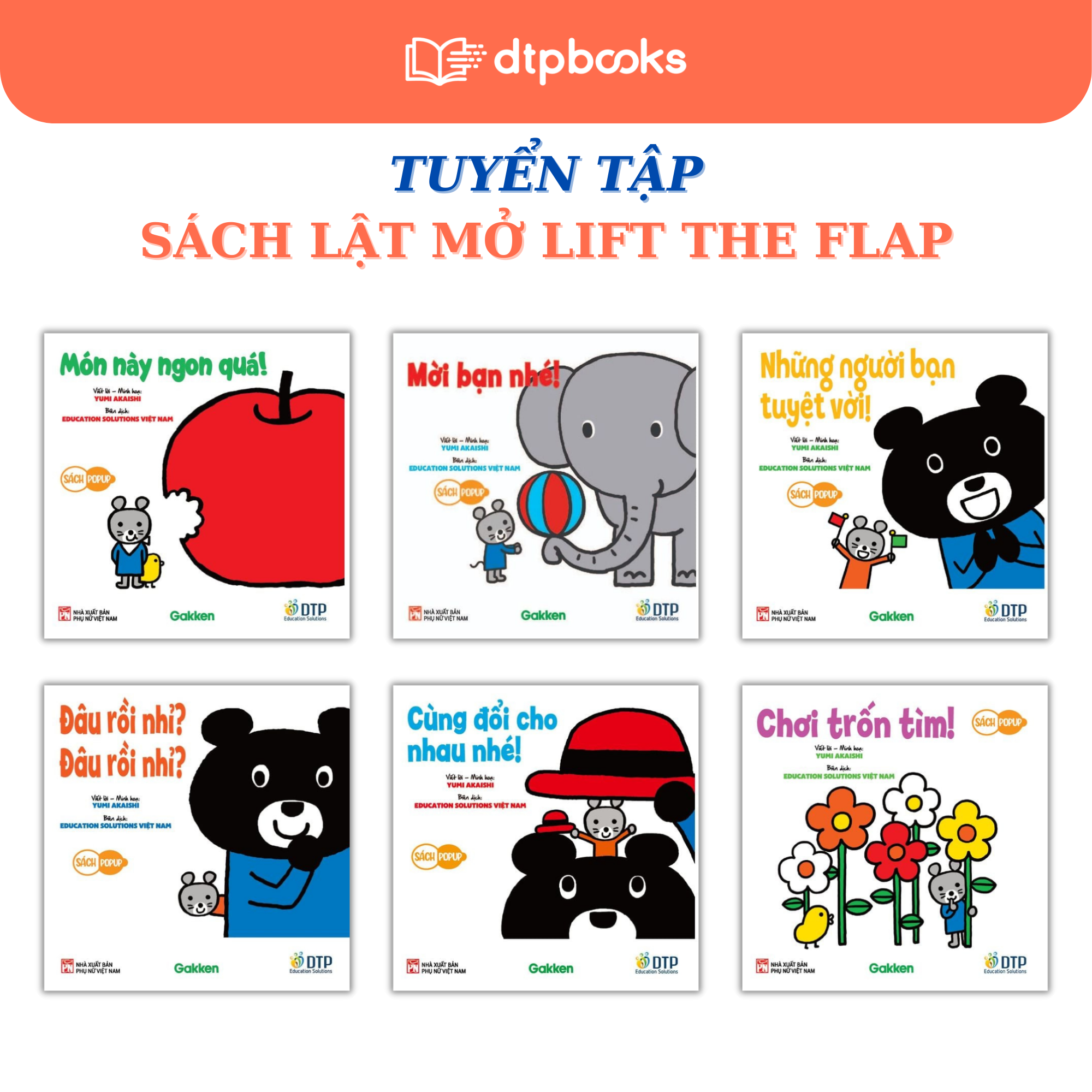 Tuyển tập Sách lật mở Lift the Flap