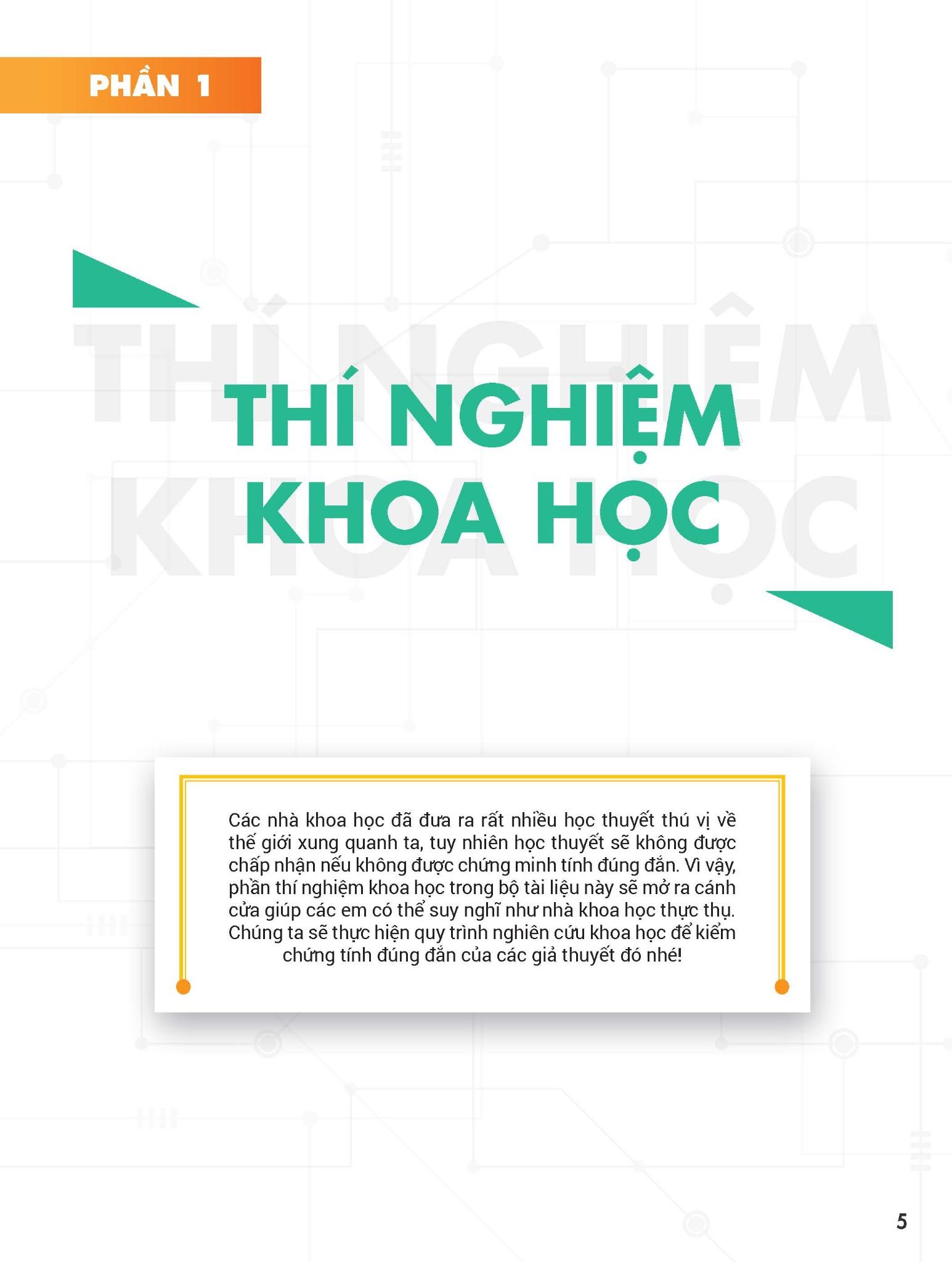 Hoạt động trải nghiệm STEAM 5 Thực hành - vận dụng - sáng tạo (Dành cho học sinh tiểu học)