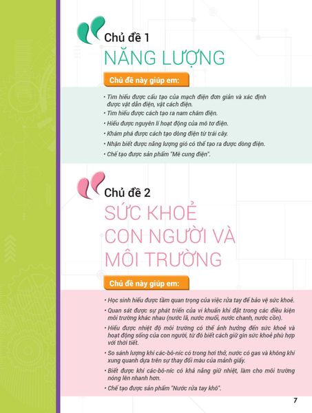 Hoạt động trải nghiệm STEAM 5 Thực hành - vận dụng - sáng tạo (Dành cho học sinh tiểu học)