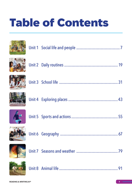 Smooth Skills Reading & Writing A1+