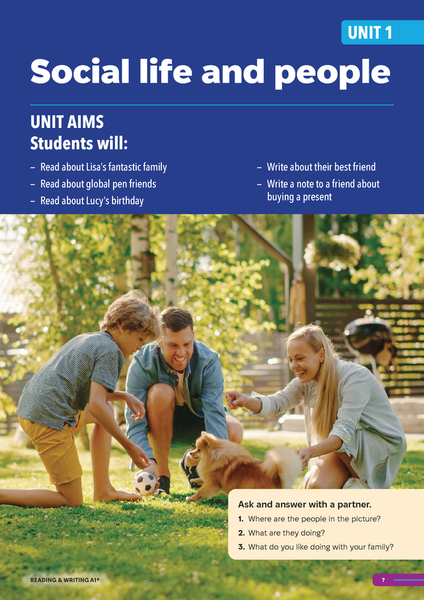 Smooth Skills Reading & Writing A1+