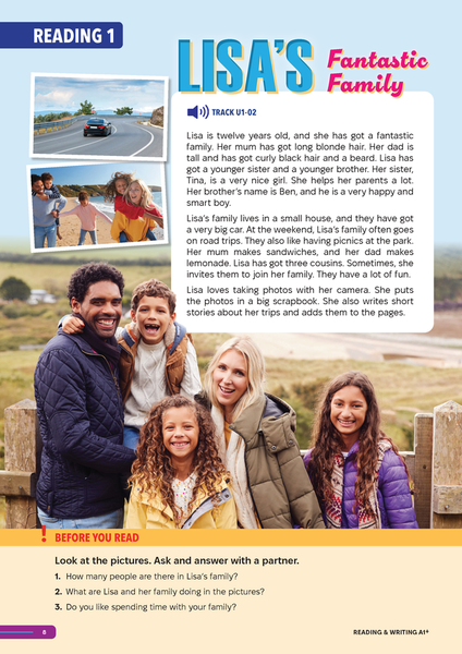 Smooth Skills Reading & Writing A1+