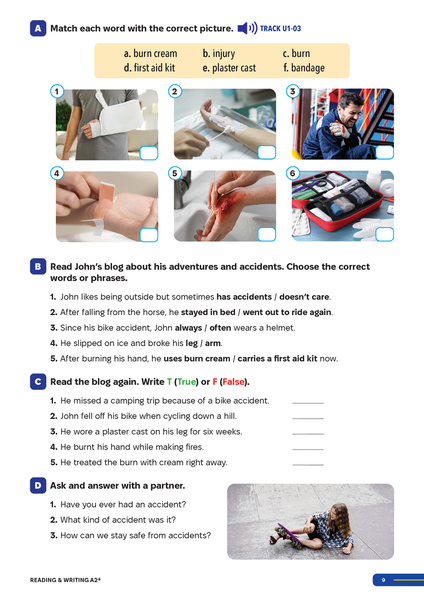 Smooth Skills Reading & Writing A2+