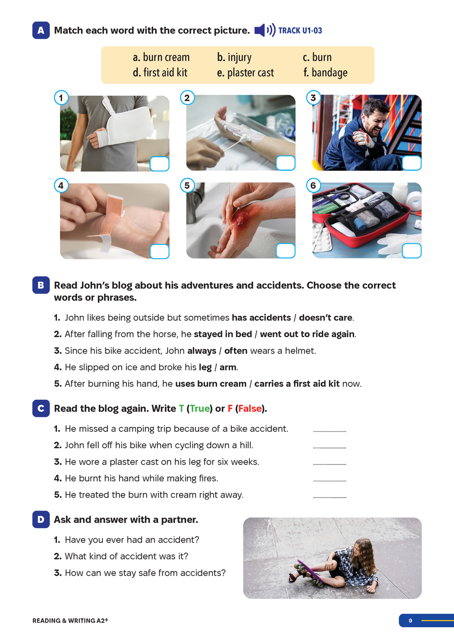 Smooth Skills Reading & Writing A2+