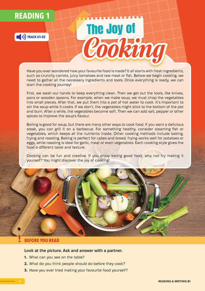 Smooth Skills Reading & Writing B1