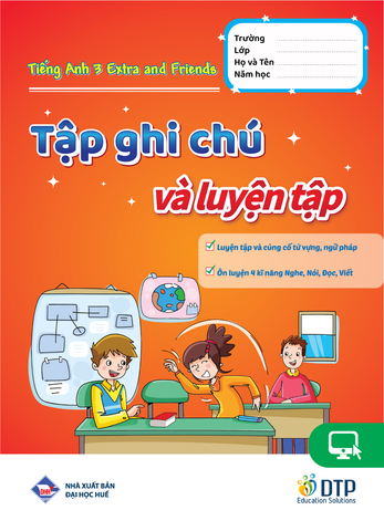 Tiếng Anh 3 Extra and Friends - Vở tập viết