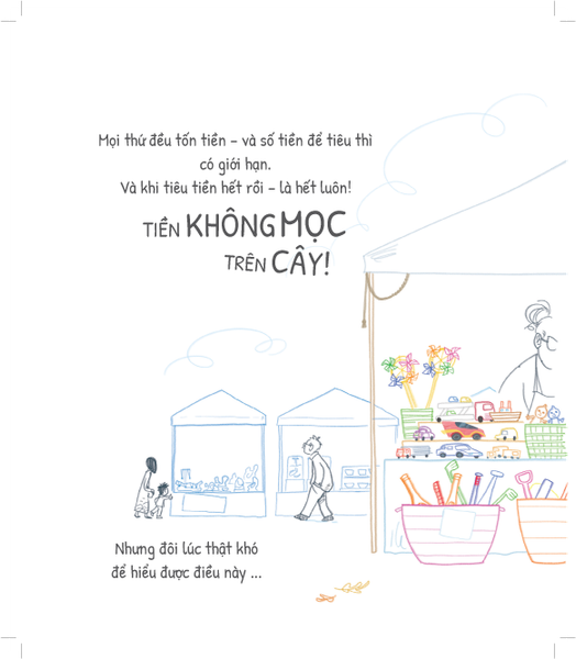Tủ sách dạy con ứng xử - Tiền không mọc trên cây