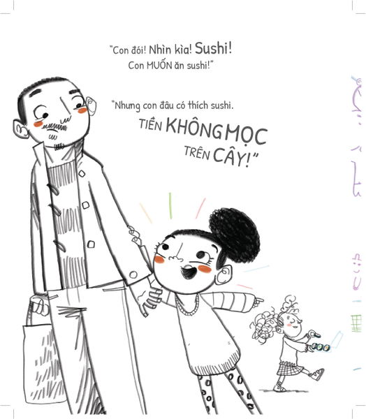 Tủ sách dạy con ứng xử - Tiền không mọc trên cây