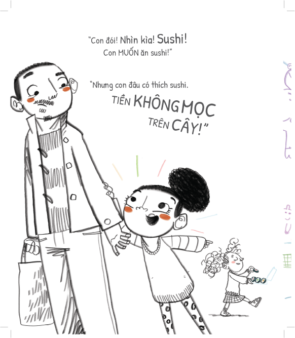 Tủ sách dạy con ứng xử - Tiền không mọc trên cây