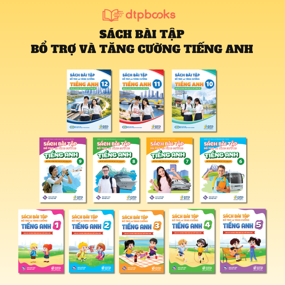 Trọn bộ sách bài tập bổ trợ và tăng cường Tiếng Anh