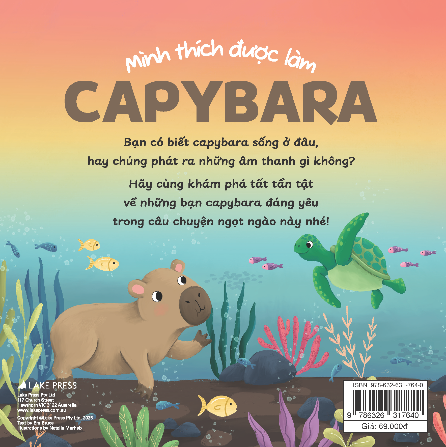 Truyện kể trước giờ ngủ - Mình thích được làm capybara