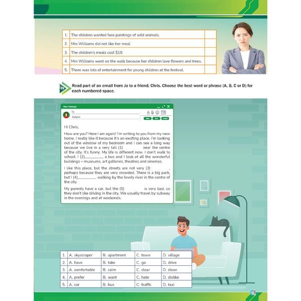 Tăng cường kĩ năng Đọc, Nghe và Giao tiếp Tiếng Anh Lớp 8