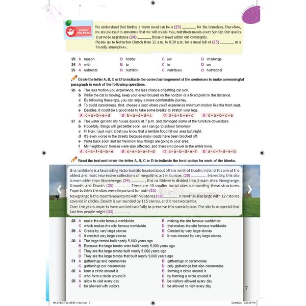 Bài tập Bổ trợ Tiếng Anh 12 Bright