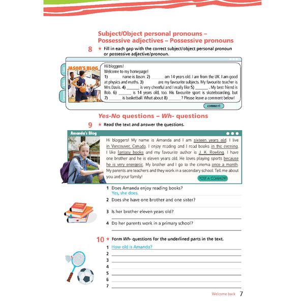 Tiếng Anh 8 Right On! Workbook