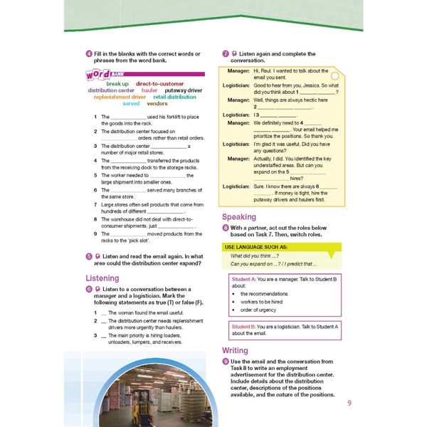 Career Paths Logistics (Esp) Student