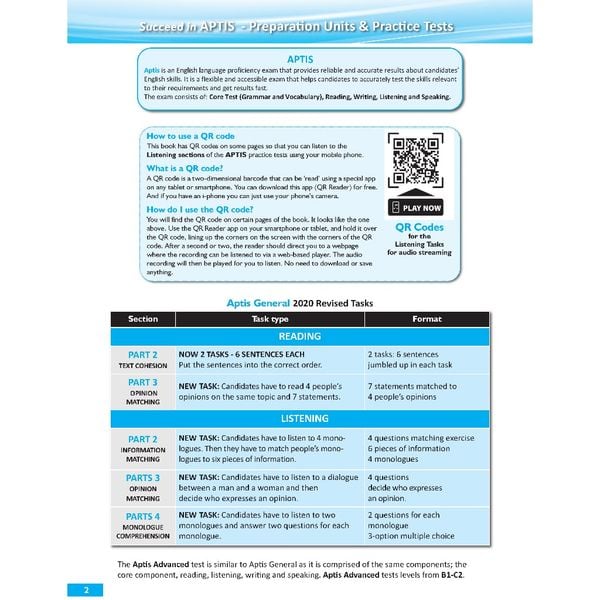 Succeed in APTIS with 6 Practice Tests - New format 2020