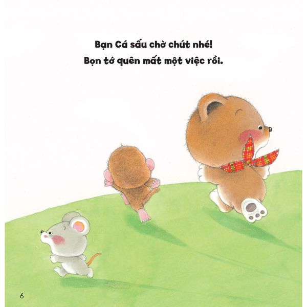 Đánh răng - Tủ sách Ehon cho bé - Sách tranh Ehon Gấu con Kuma