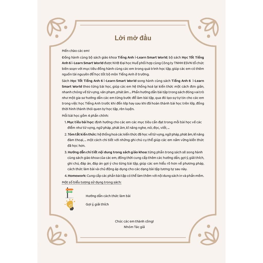 Học tốt Tiếng Anh 6 i-learn Smart World