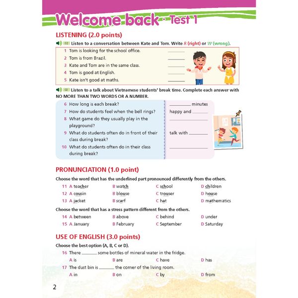 Tiếng Anh 7 Right On! - Gói mở rộng nâng cao (SB, WB, NB, BTBT)