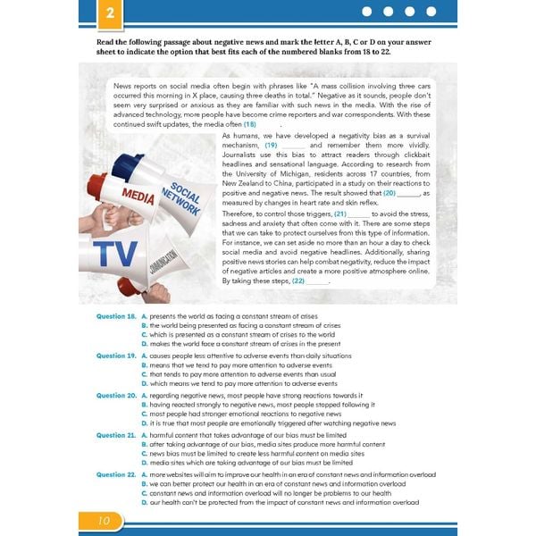 Trọn bộ đề thi thử Tốt Nghiệp THPT 2025 môn Tiếng Anh