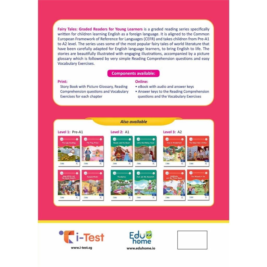 Combo truyện đọc Fairy Tales Graded Readers - CEFR Pre A1