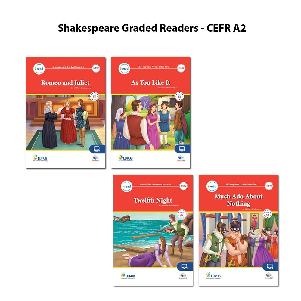 Combo truyện đọc Shakespeare Graded Readers - CEFR A2