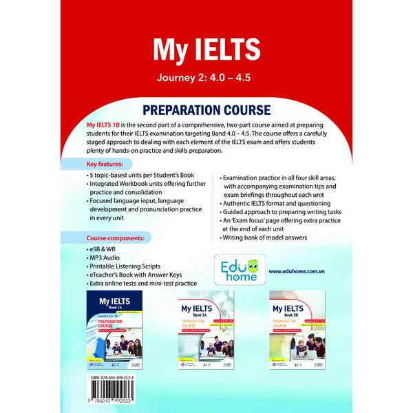 My IELTS Book 1B PREPARATION COURSE Student