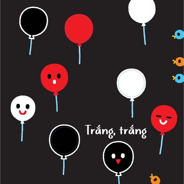 Đỏ, đỏ, đen, đen - Mình cùng vui chơi nhé! - Tủ sách Ehon cho bé