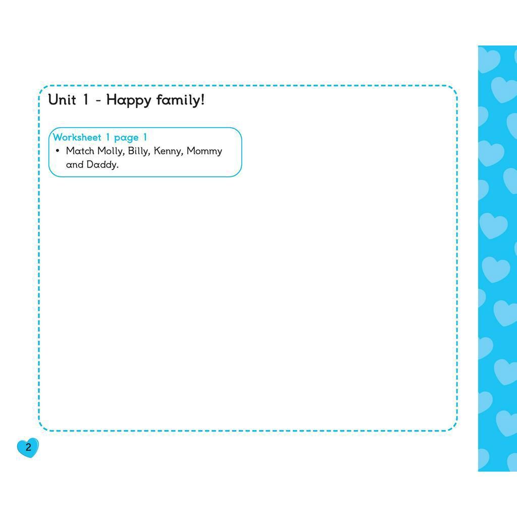 Happy Hearts US 2 Activity Book