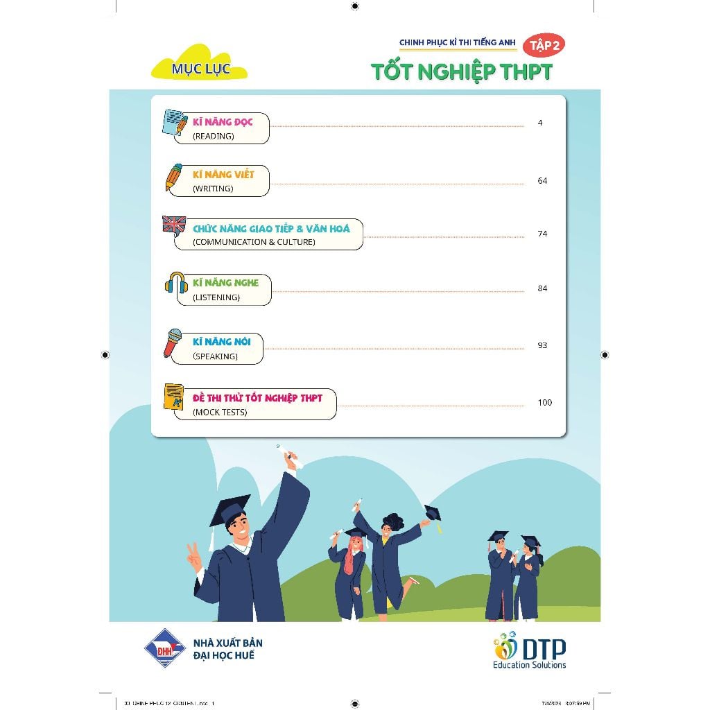 Chinh phục kì thi Tiếng Anh - Tốt nghiệp THPT tập 2