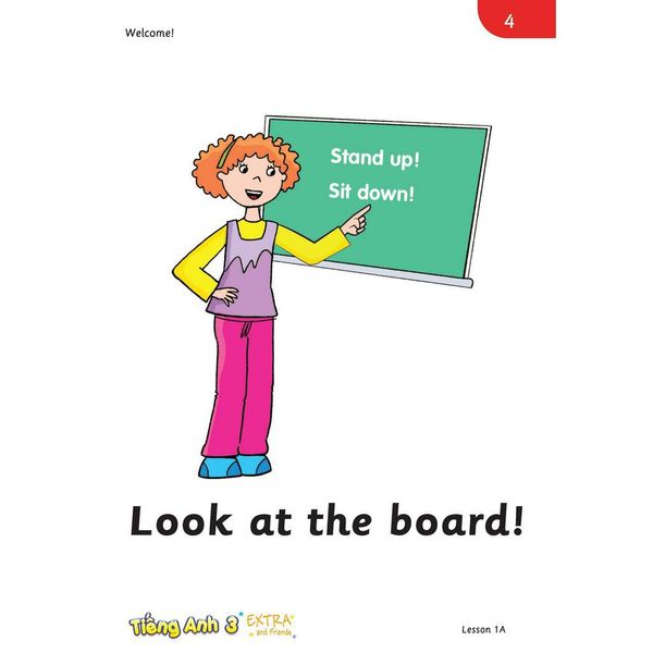 Tiếng Anh 3 Extra and Friends Flashcards (Tranh hình)