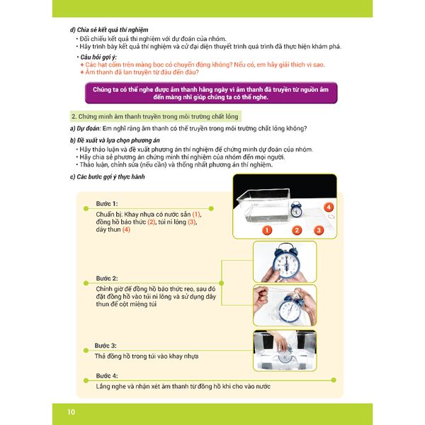 Hoạt động trải nghiệm STEAM 2 Thực hành - vận dụng - sáng tạo (Dành cho học sinh tiểu học)