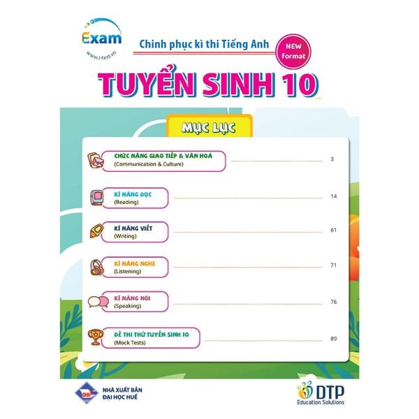 Chinh phục kì thi Tiếng Anh - Tuyển sinh 10 tập 2 (NEW)