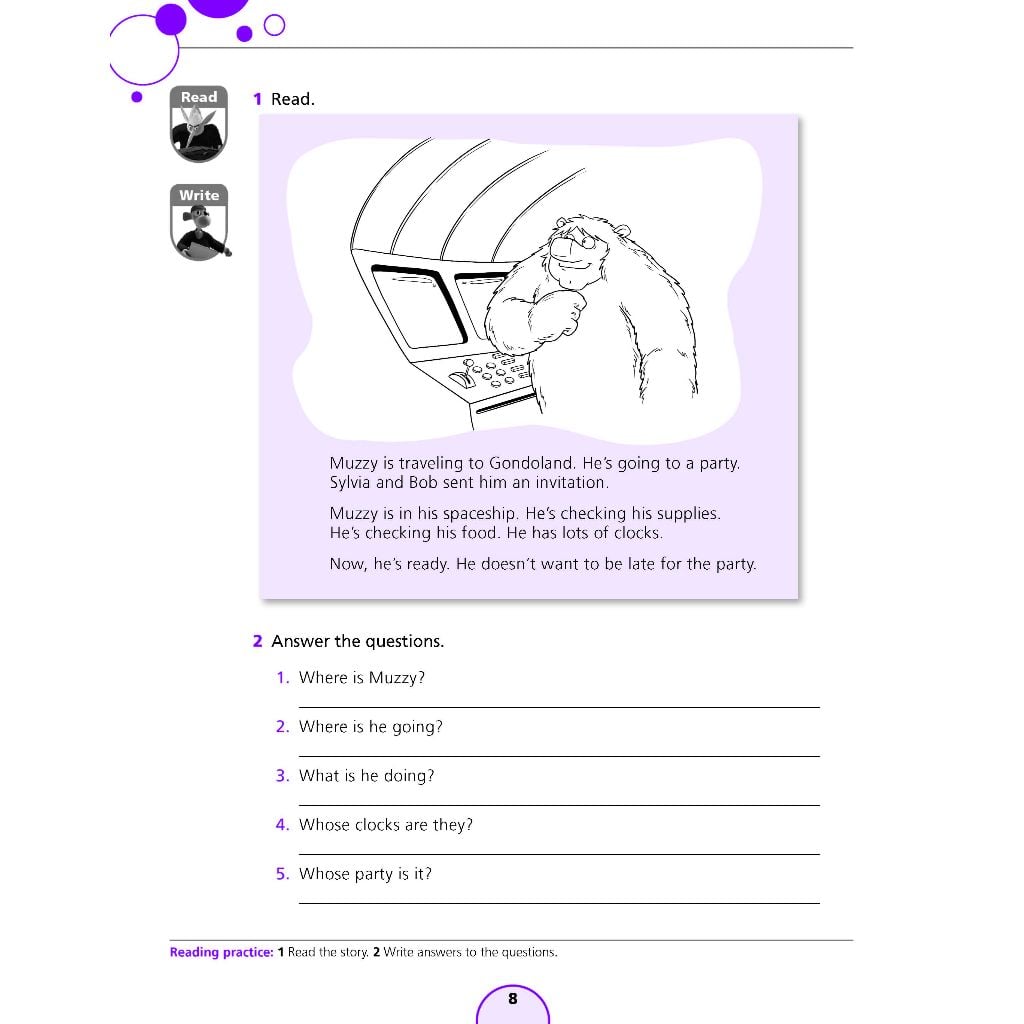English With Muzzy Level 4 Activity Book