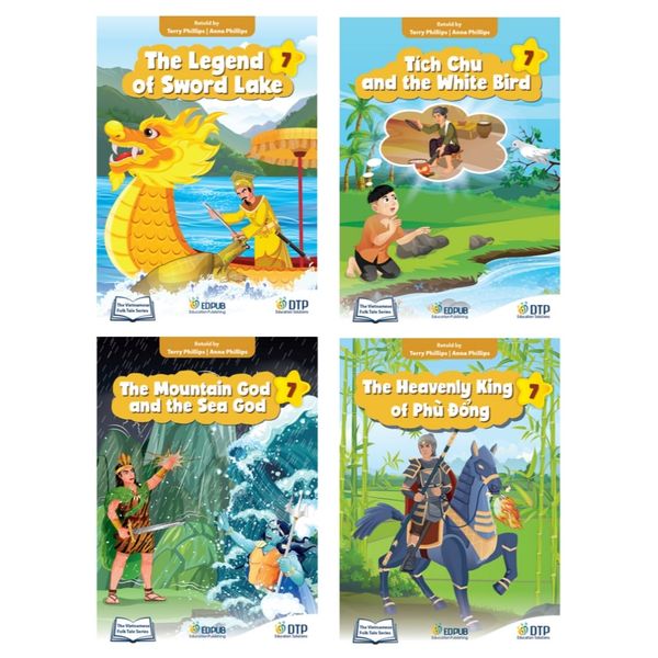 Combo Truyện Đọc Story Vietnamese Folk Tale Pack Full level