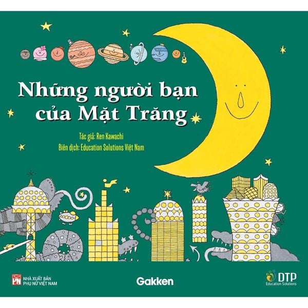 Những người bạn của Mặt Trăng - Tủ sách Ehon cho bé