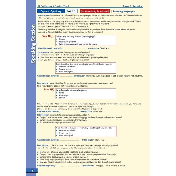 C2 Proficiency 1 with 4 Practice Tests - Latest Format