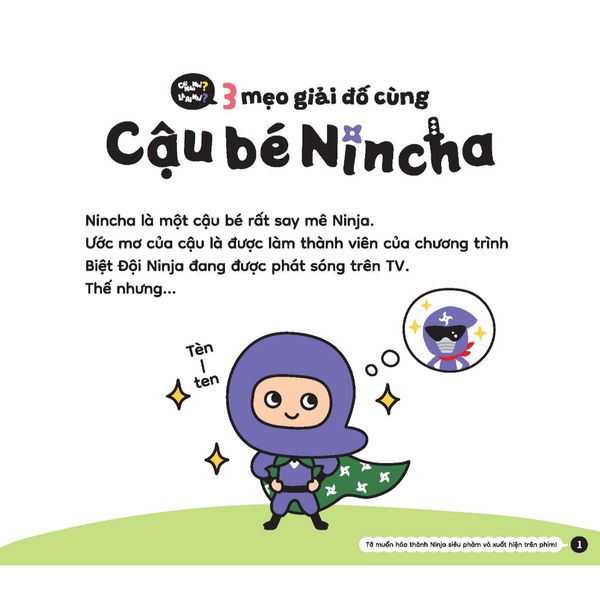 Cái nào nhỉ? Là ai nhỉ? - 3 mẹo giải đố cùng cậu bé Nincha