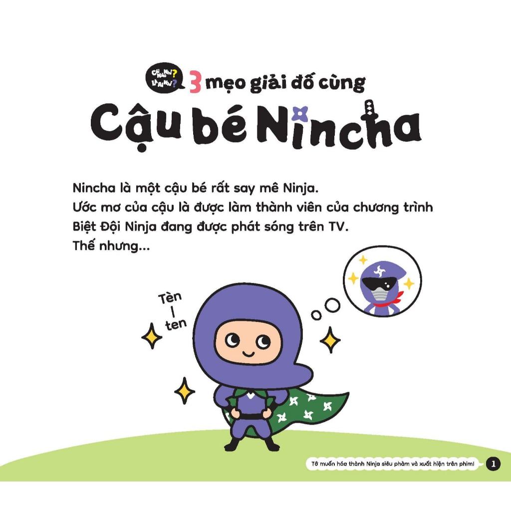 Cái nào nhỉ? Là ai nhỉ? - 3 mẹo giải đố cùng cậu bé Nincha