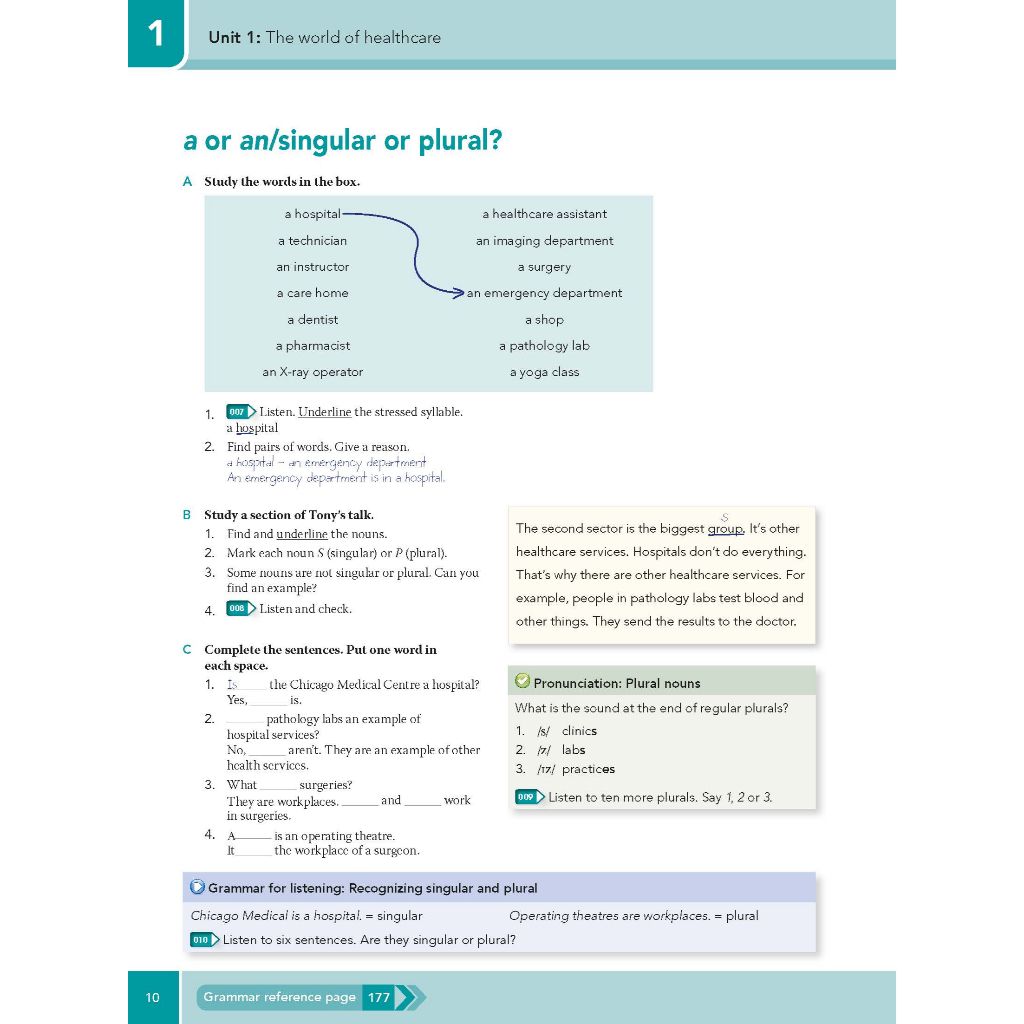 Moving into Healthcare & Nursing - Course Book