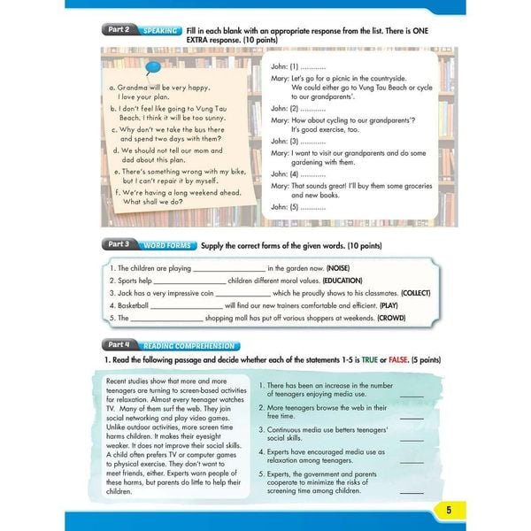 Practice Test Grade 7