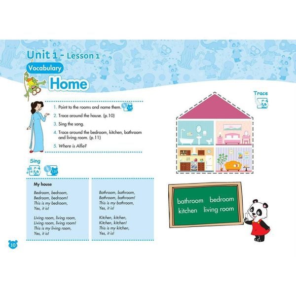 Bộ sản phẩm Tiếng Anh Amanda and Friends 3 - Student