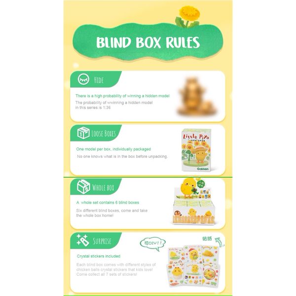 Đồ chơi hộp mù - Gà con Piyo