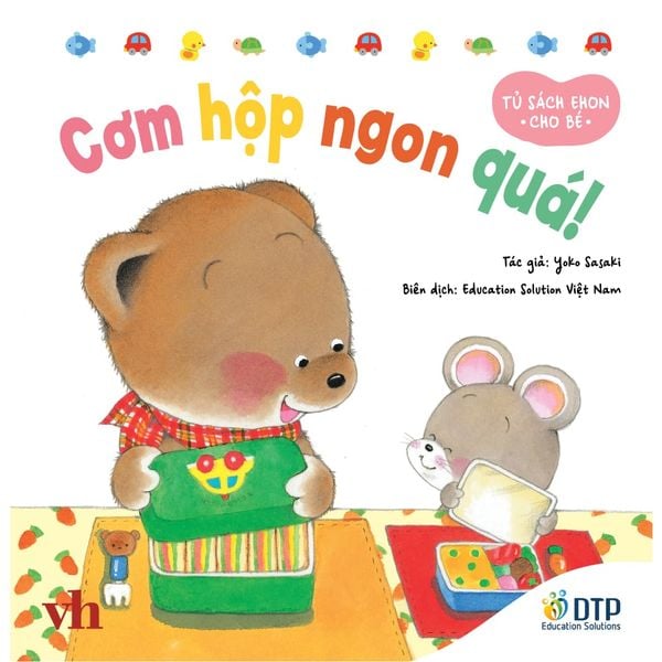 Cơm hộp ngon quá!​​ - Tủ sách Ehon cho bé - Sách tranh Ehon Gấu con Kuma