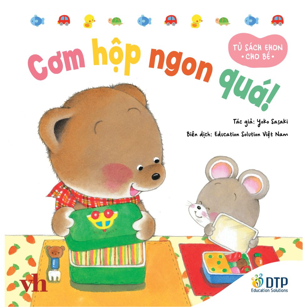 Cơm hộp ngon quá!​​ - Tủ sách Ehon cho bé - Sách tranh Ehon Gấu con Kuma