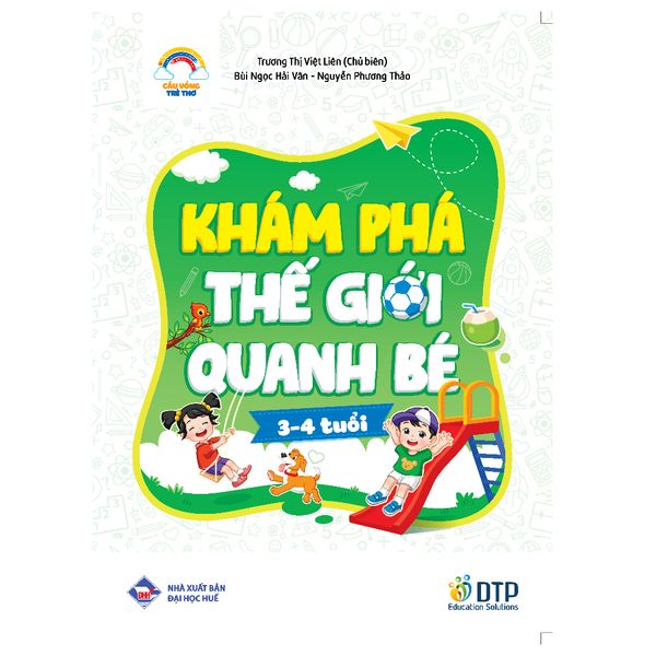 Cầu vồng trẻ thơ - bộ sách dành cho 3 - 4 tuổi (3 quyển)