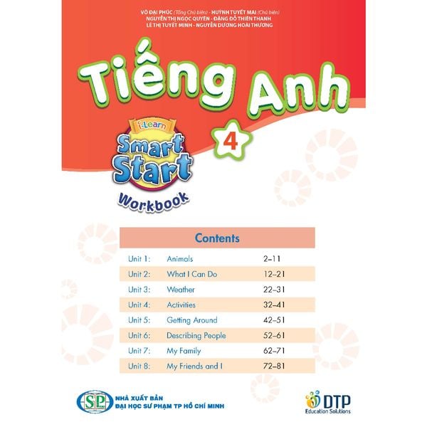 Tiếng Anh 4 i-Learn Smart Start - Workbook