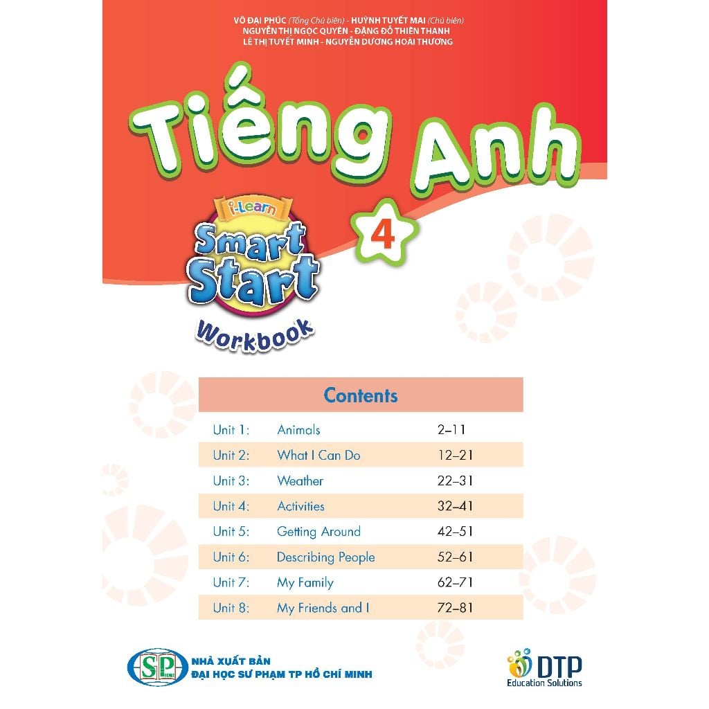 Tiếng Anh 4 i-Learn Smart Start - Workbook